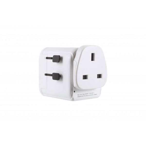 Lifeventure USB UK World Travel Adaptor No Color
